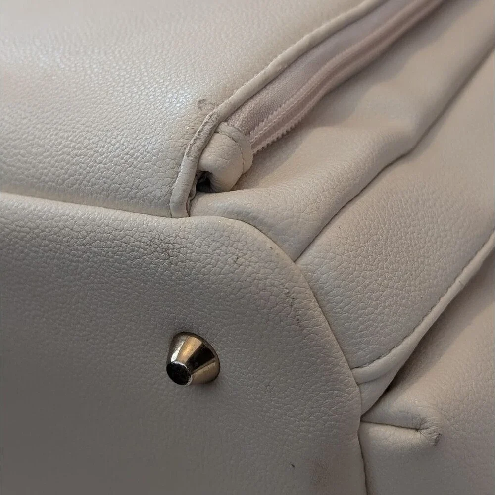 Ayla & Co Full-Size Diaper Bag Backpack White Ivory